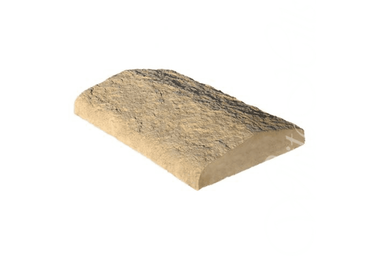 Плита двухскатная White Hills 755-10 (38x50мм) бежевый