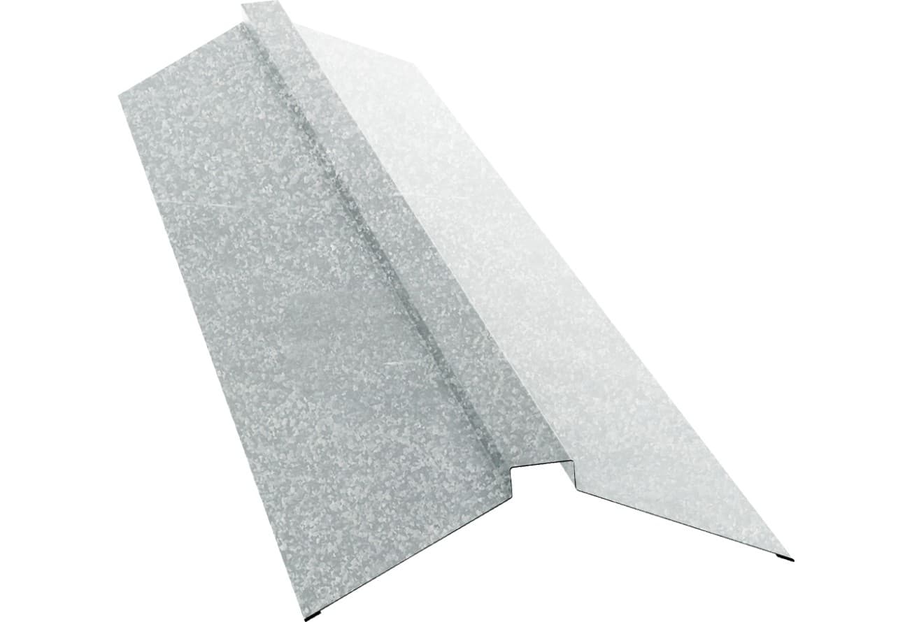 Планка конька плоского 150х40х150 Grand Line 0,6 Zn (2м)