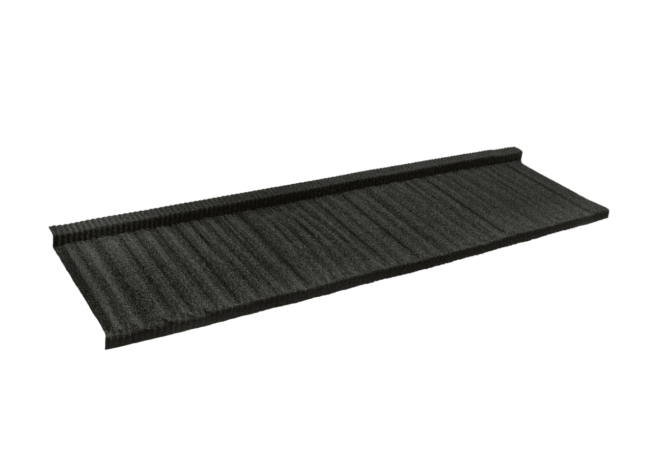 Лист композитной черепицы CM Roof Shake black (черный)