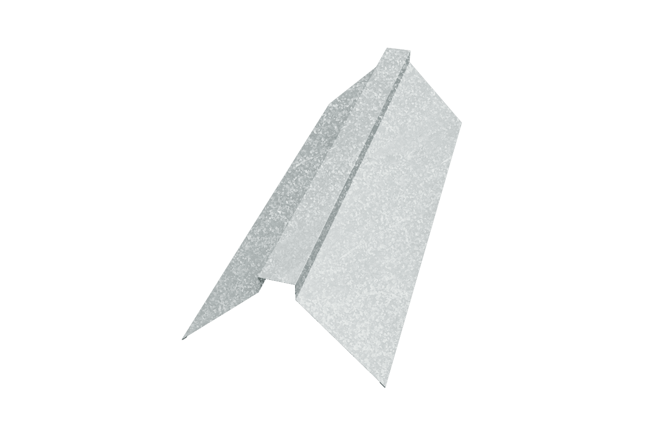 Планка конька плоского 175х50х175 Grand Line 0,45 Zn (2м)