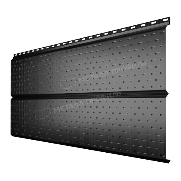 Софит МЕТАЛЛ ПРОФИЛЬ Lбрус-XL-14х335 (PURMAN-20-9005-0.5)
