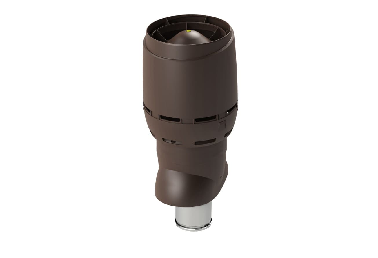 Выход вентиляционный Vilpe Flow XL 160/ИЗ/700 коричневый