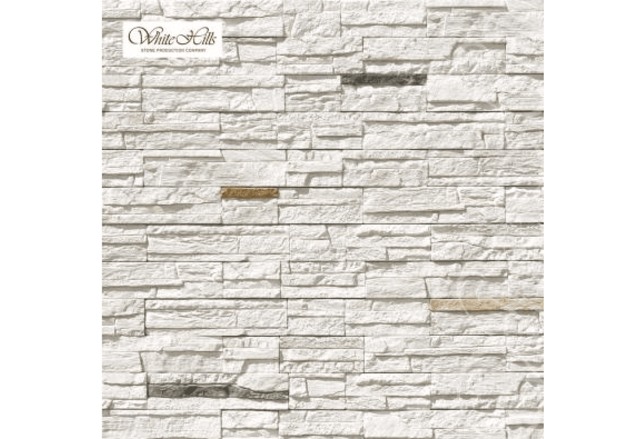 Камень искусственный для НФС White Hills Каскад рейндж F230-05 угловой элемент левый