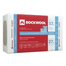 ROCKWOOL АКУСТИК УЛЬТРАТОНКИЙ 1000х600х27 12 шт 7,2м2 0,194м3. в Первоуральске
