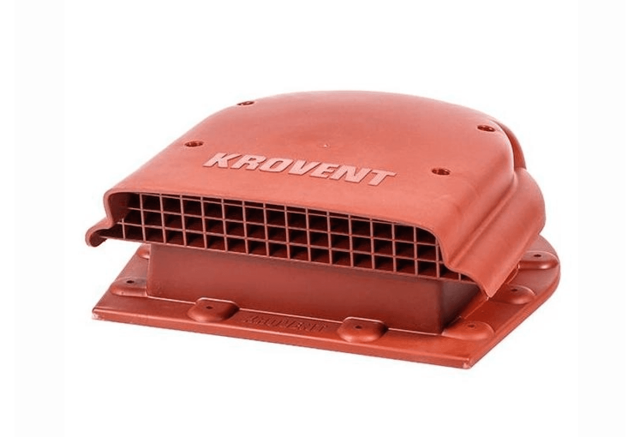 Вентиль кровельный Krovent KTV-Seam new красно-коричневый