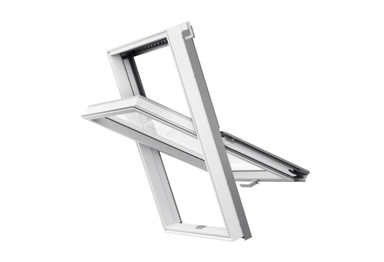 Окно мансардное RoofLITE+ APY B900 55х78 (однокамерное, ручка снизу)