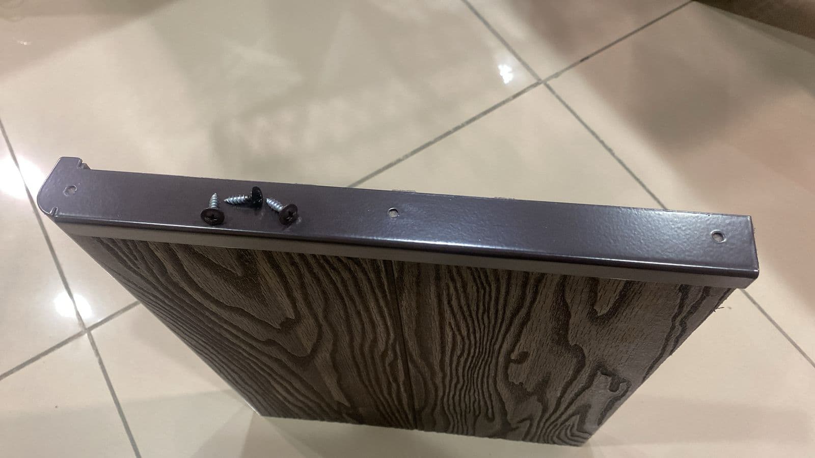 Комплект заглушек для ступени 320*25мм TalverWood micro, металл (2 шт.) венге
