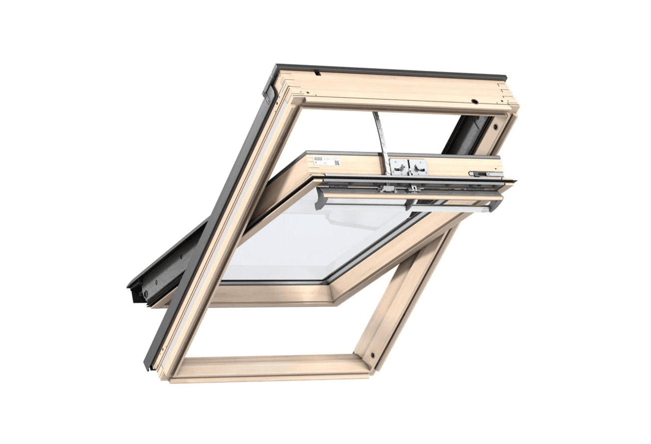 Окно мансардное VELUX GGL 306821 Integra электро 78x98 (двухкамерное, с электроприводом, ручка сверху)
