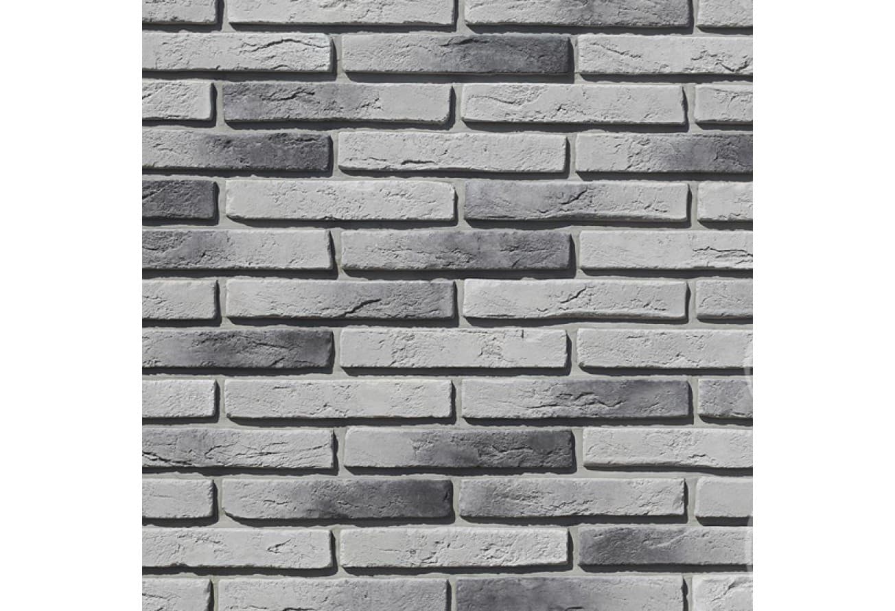 Рядовая плитка White Hills Остия брик 382-80 с расшивкой 1,2 см