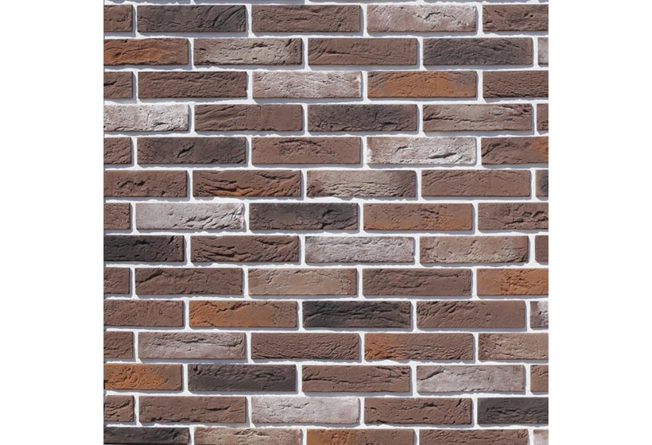 Рядовая плитка White Hills Design Дерри Брик 389-60 с расшивкой 1см