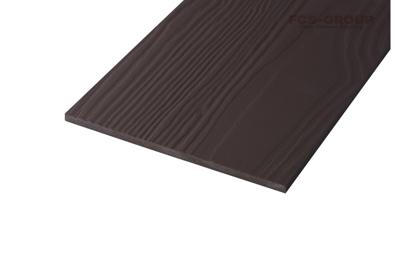 Фиброцементный сайдинг 190х8мм FCSPRO Wood F04 ночной лес (3м)