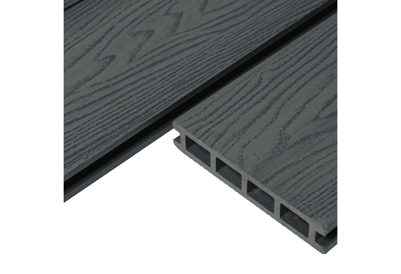 Доска террасная СМ Винтаж (CM Decking Vintage) 4000х140х25мм эбен (ebony)