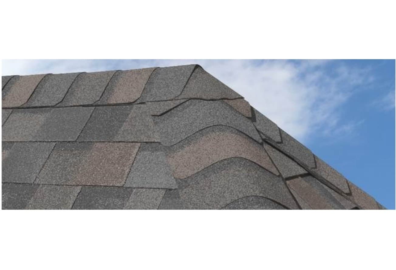 Элемент коньковый CertainTeed Shadow Ridge moire black