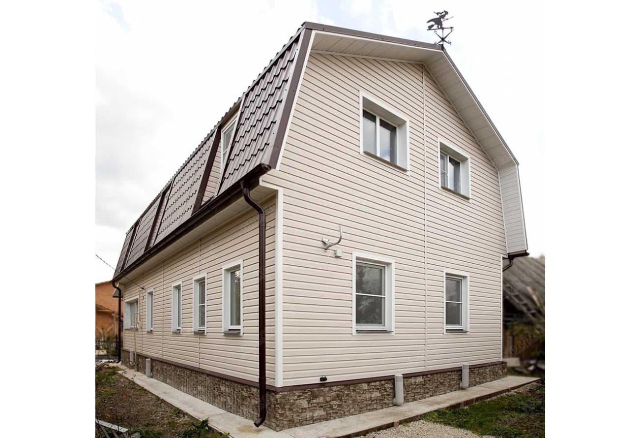 Колено 60 градусов Grand Line ПУ 90мм RAL 8017 шоколад