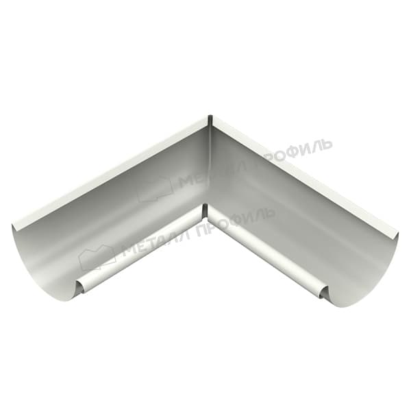 Угол желоба внутренний МЕТАЛЛ ПРОФИЛЬ Foramina PUR D125 Ral 9010
