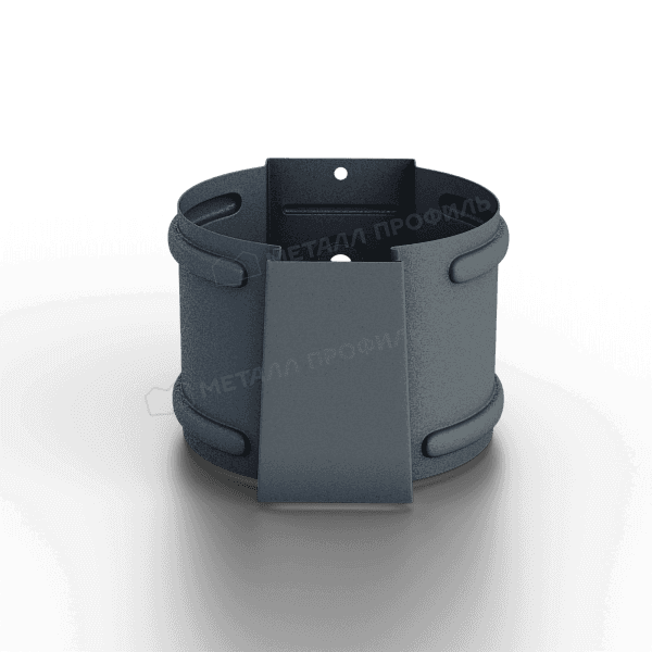 Держатель трубы (на кирпич) МЕТАЛЛ ПРОФИЛЬ Foramina Freeze D100 Серый Сланец
