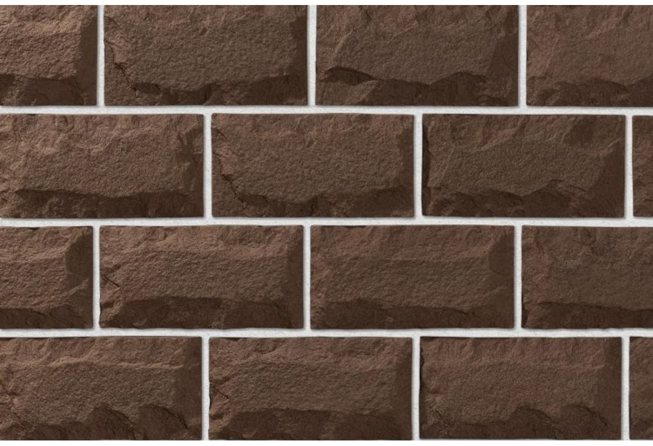 Рядовая плитка Leonardo Stone Турин 910 15х40 с расшивкой 1,5см