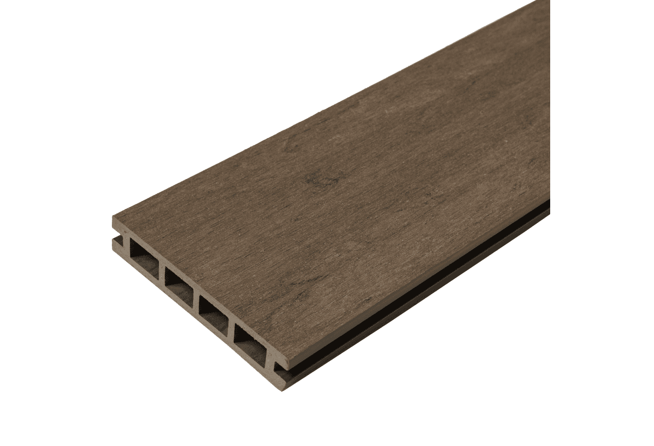 Доска террасная СМ Микс (CM Decking Mix) 3000х135х25мм мербау (merbau)