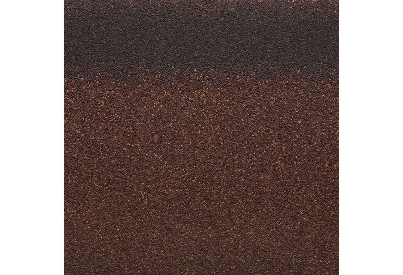 RoofShield Коньково-карнизная черепица Коричневый с оттенением (6,6м2) HR-15