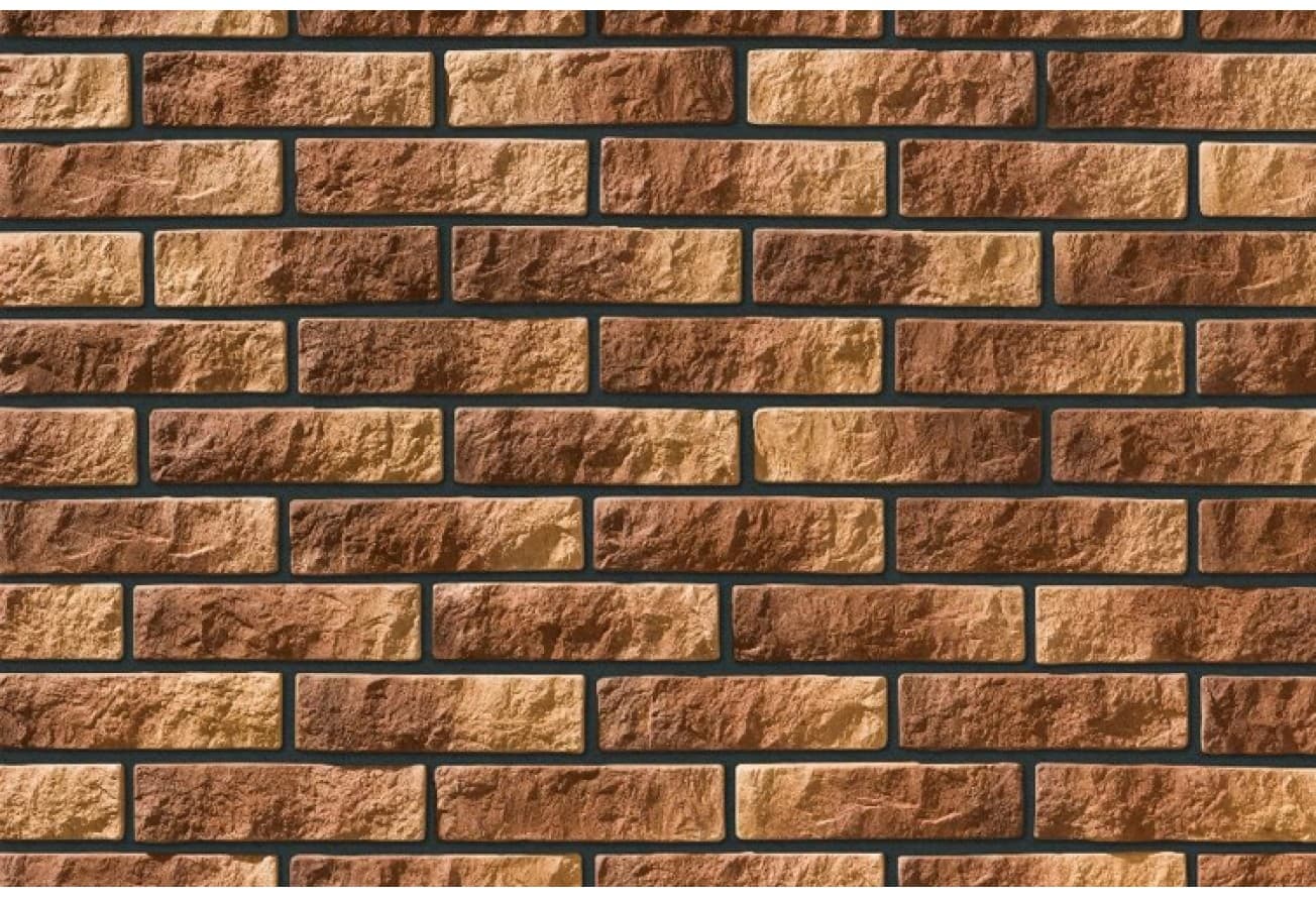 Рядовая плитка Leonardo Stone Неаполь 345 тонкий с расшивкой 1,2см