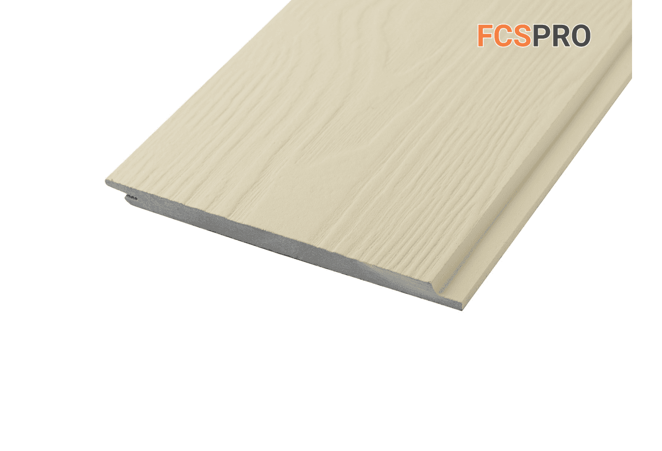 Фиброцементный сайдинг 190х10мм FCSPRO Wood Click F08 березовая роща (3м)