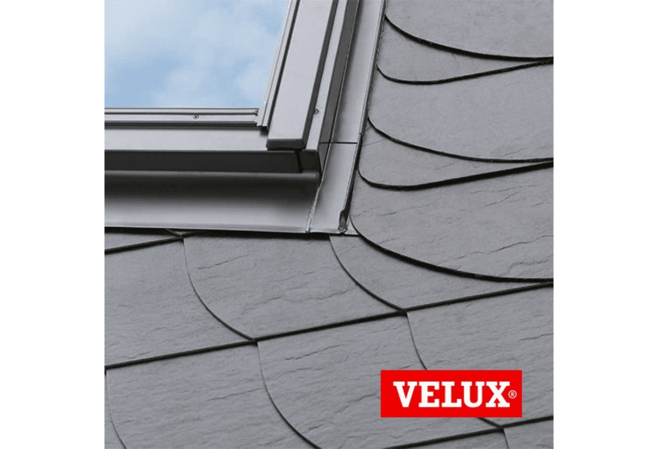 Оклад VELUX EDS 1000 с гидроизоляцией для плоских кровельных материалов 94x140