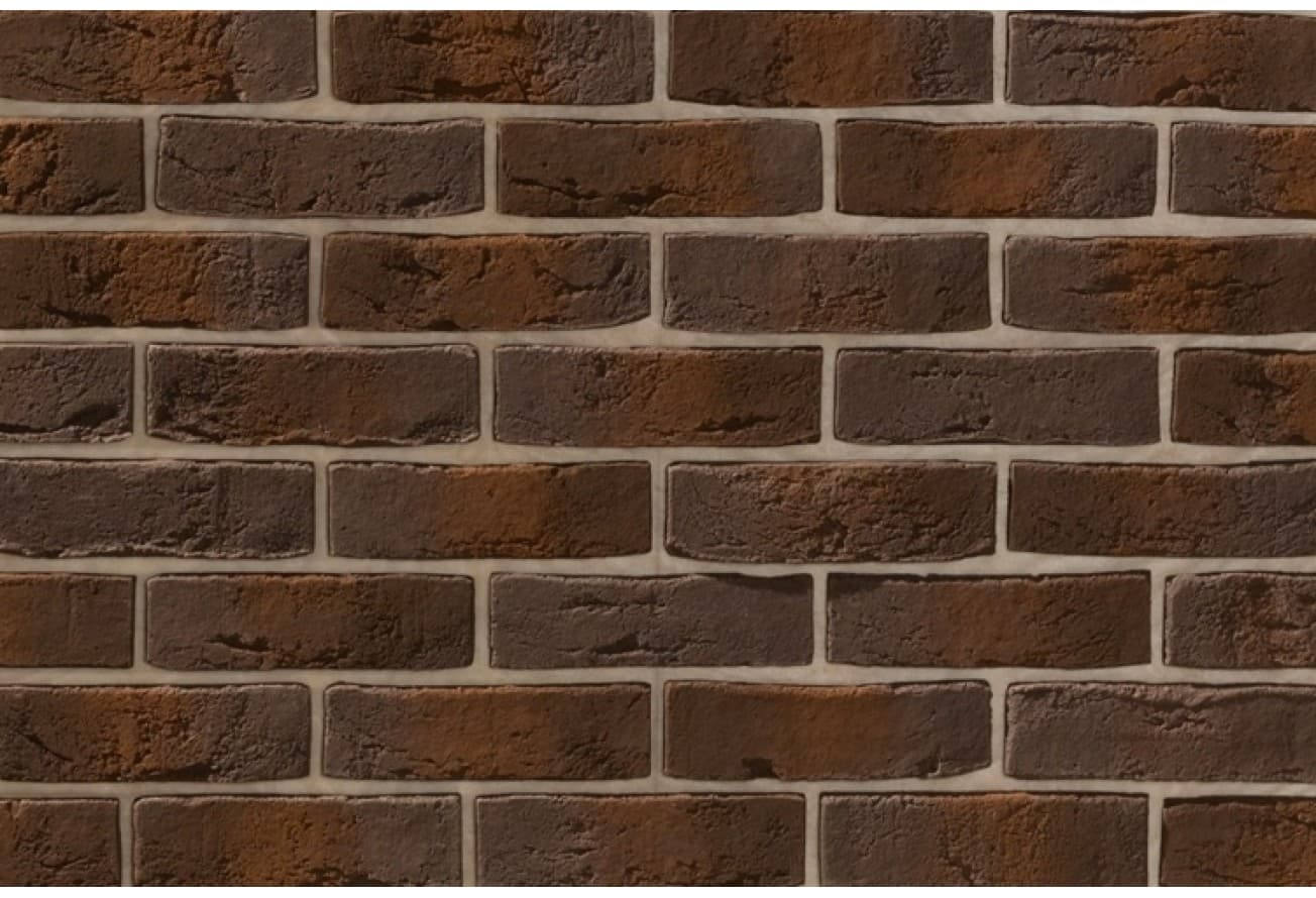 Рядовая плитка (тычок) Leonardo Stone Дижон 443 с расшивкой 1,2см