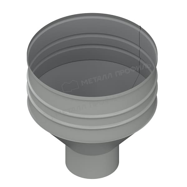 Воронка водосборная МЕТАЛЛ ПРОФИЛЬ ПРОЕКТ D350х150 Ral 9003