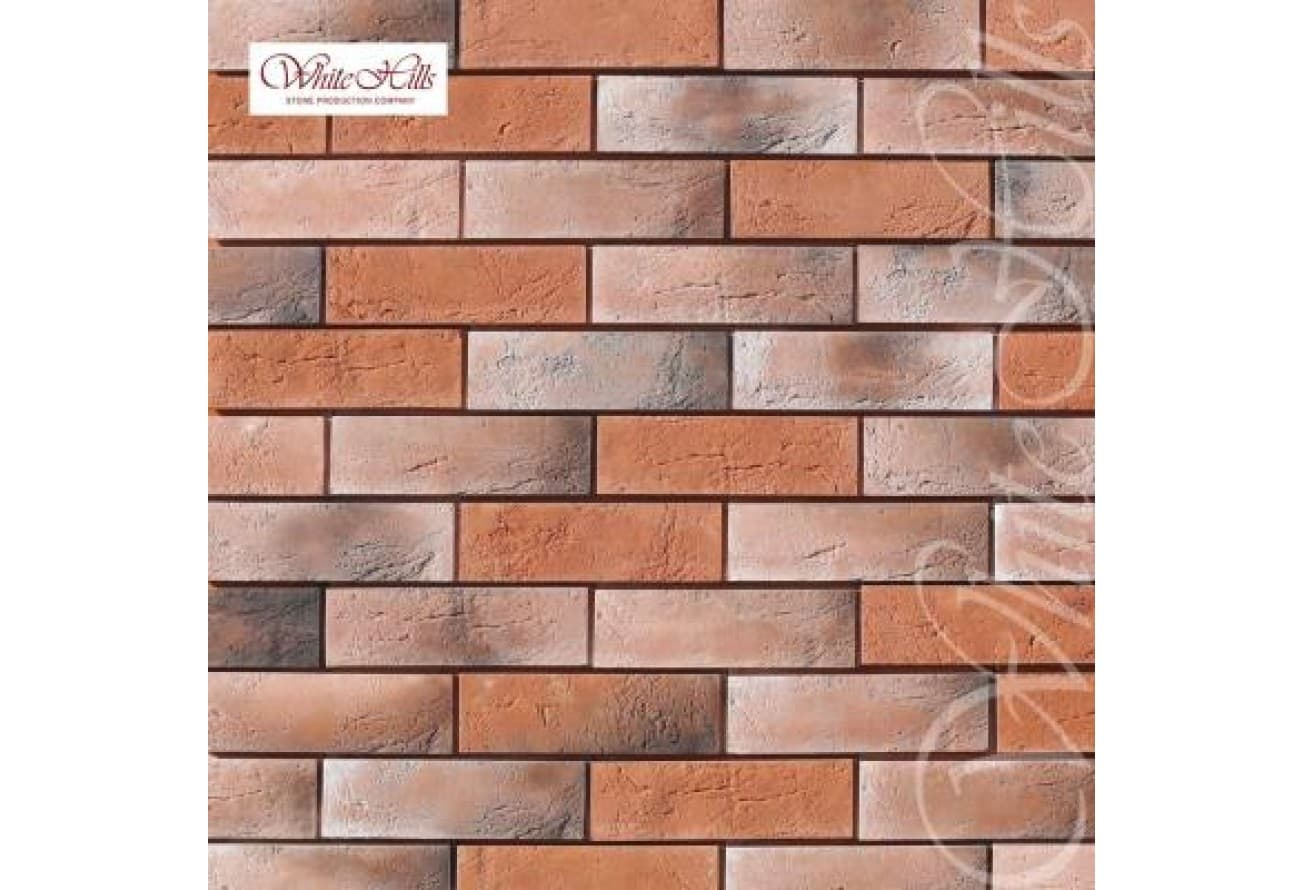 Камень искусственный для НФС White Hills Норвич Брик F371-50 с расшивкой 0,7см