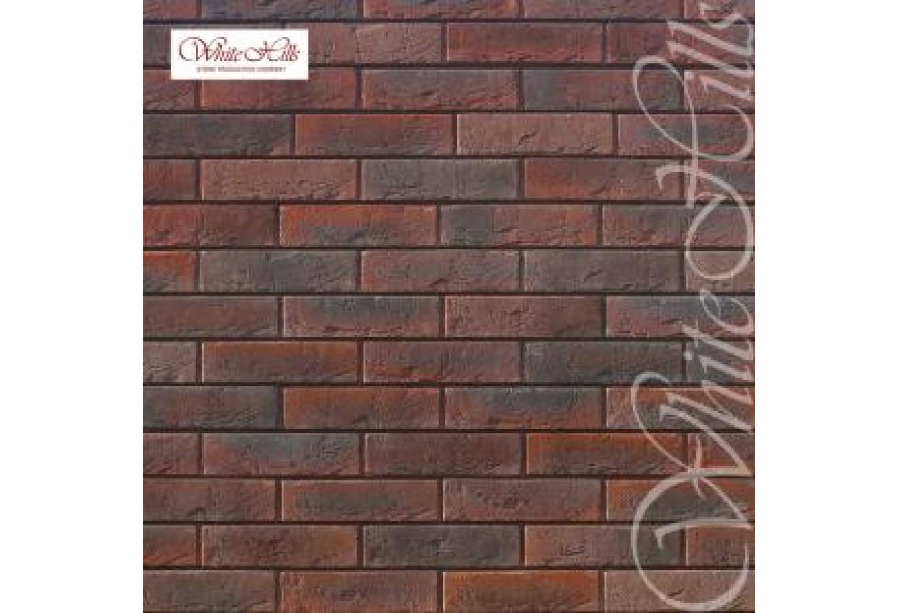 Камень искусственный для НФС White Hills Лондон брик II F341-40 с расшивкой 0,7см