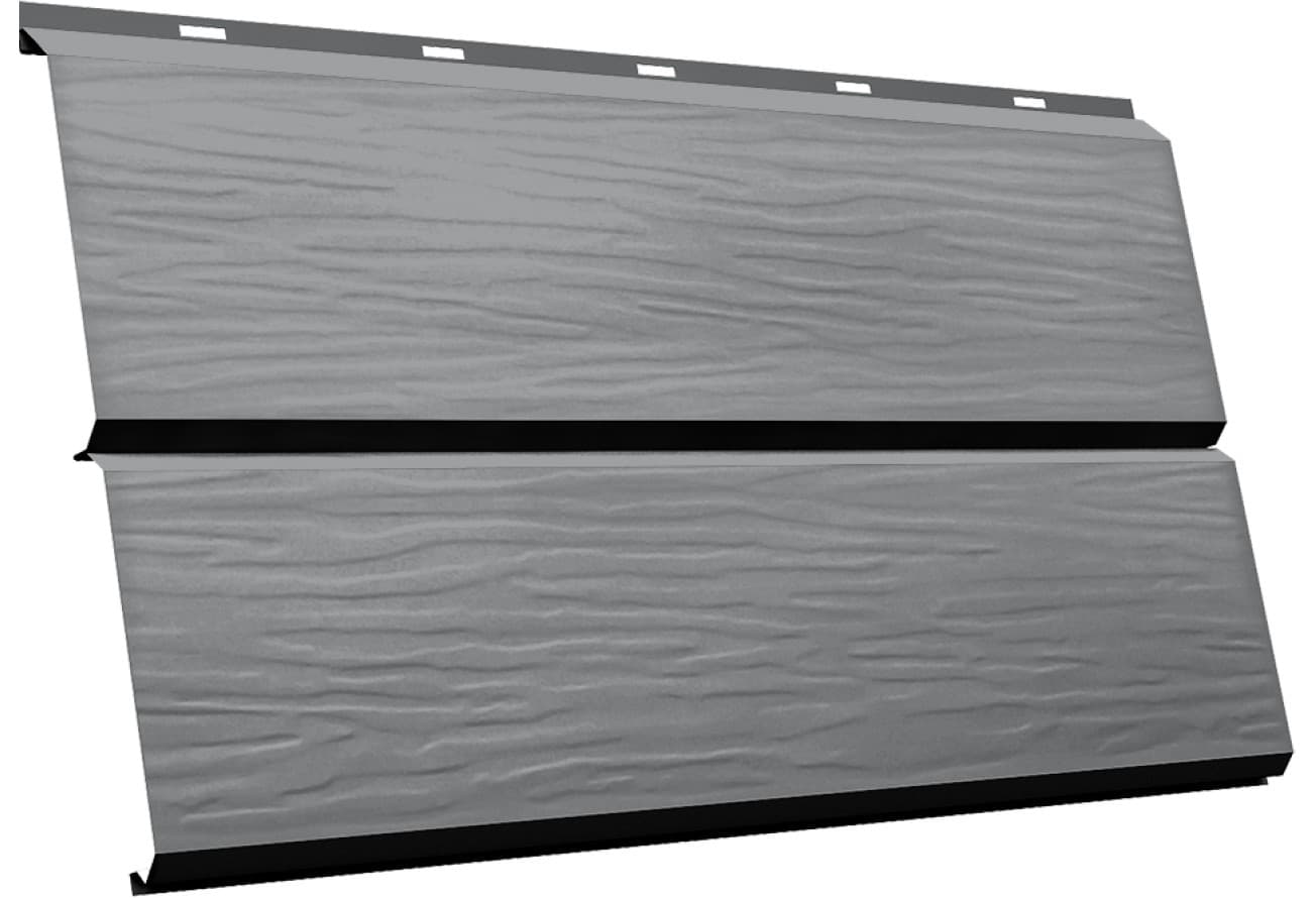 ЭкоБрус 3D Grand Line 0,5 Сатин с пленкой RAL 7004 сигнальный серый