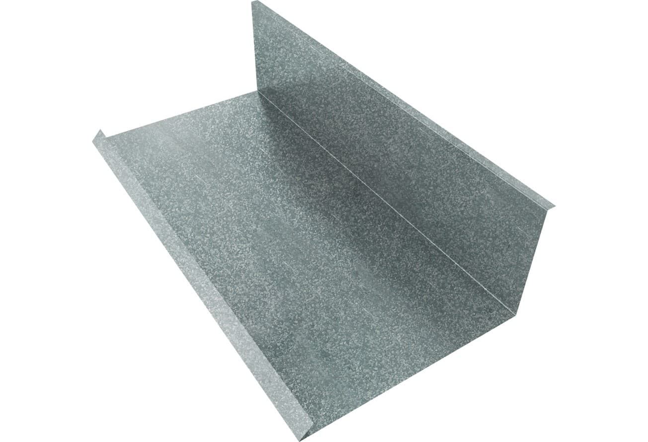 Планка примыкания нижняя к трубе 130х240 Grand Line 0,4 Zn (3м)