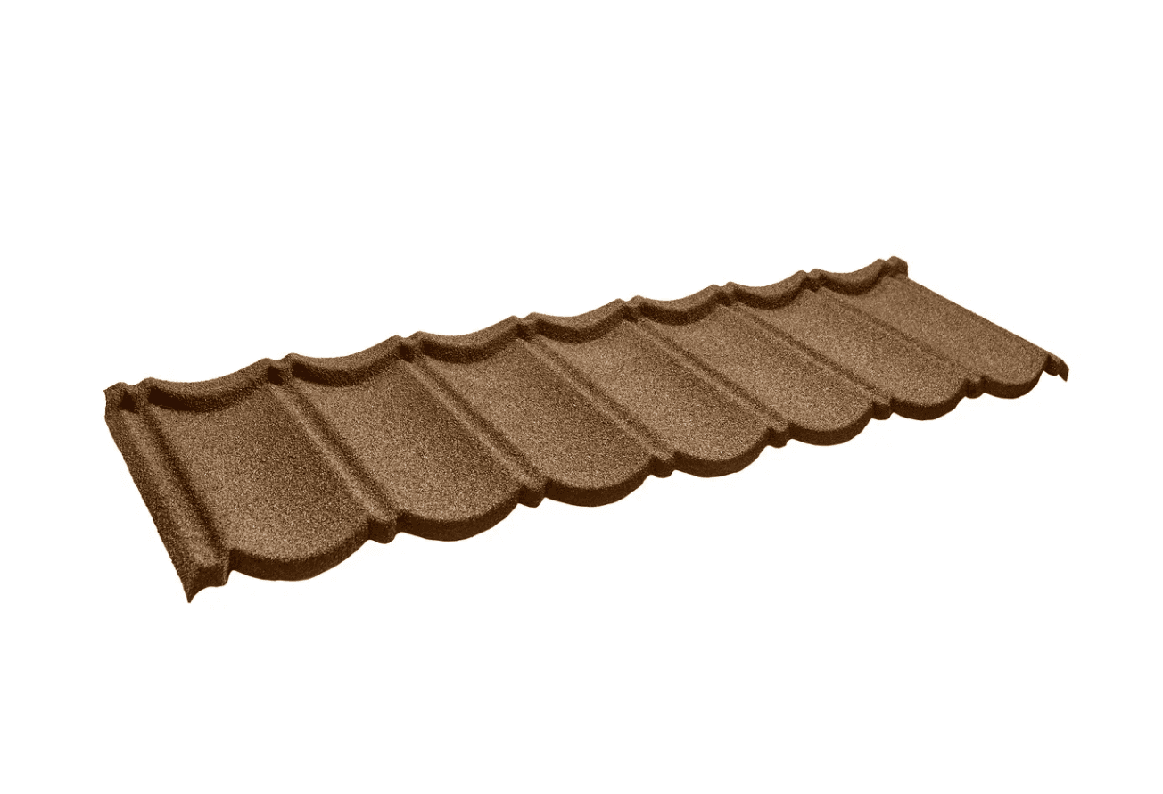 Лист композитной черепицы CM Roof Bond coffee (кофе)