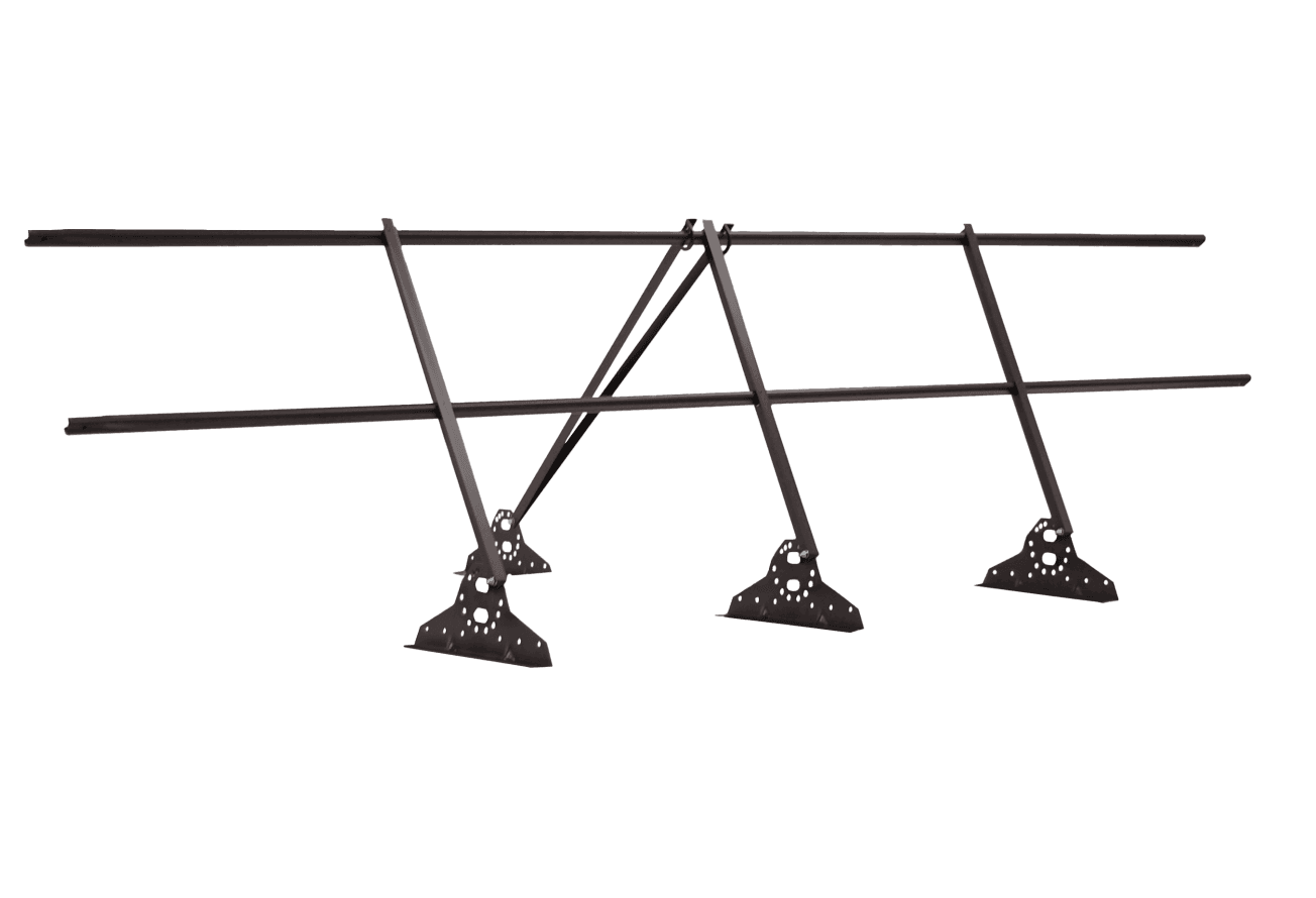 Ограждение кровельное на фальц Grand Line 0,9х3 RAL 9005