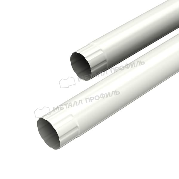 Труба соединительная МЕТАЛЛ ПРОФИЛЬ Foramina PUR D100х1000 Ral 9010