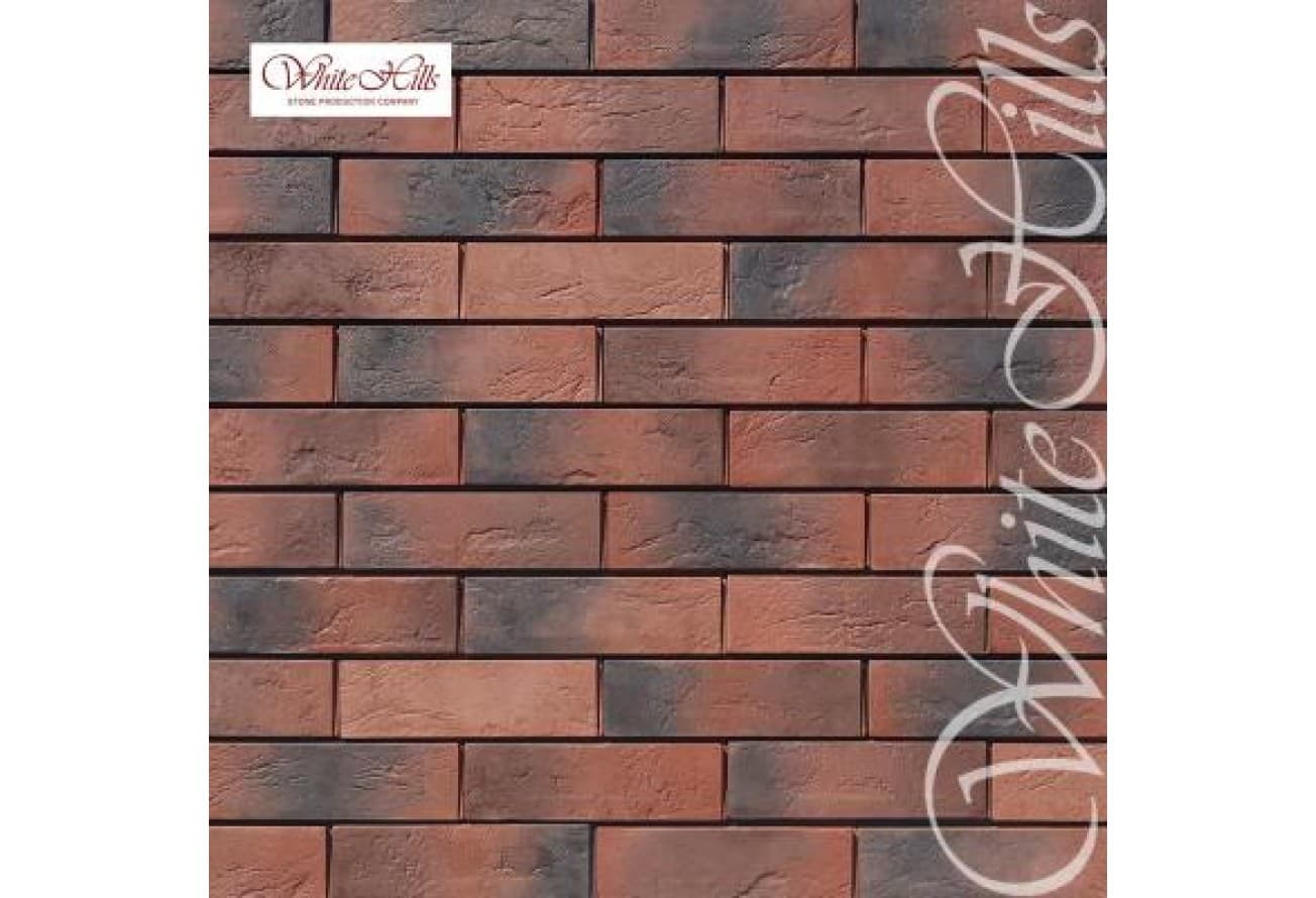 Камень искусственный для НФС White Hills Норвич Брик F370-70 с расшивкой 0,7см