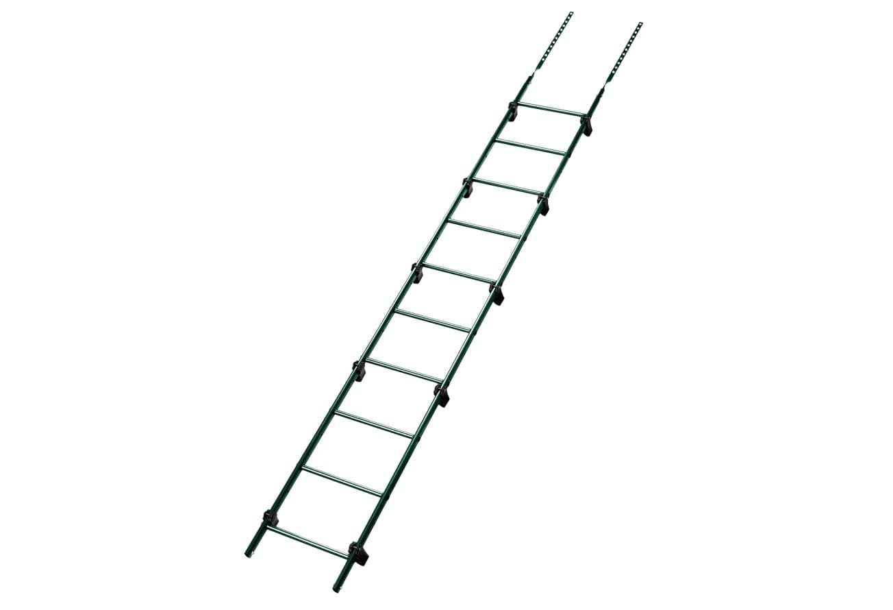 Лестница кровельная Grand Line RAL 6005 2,76м