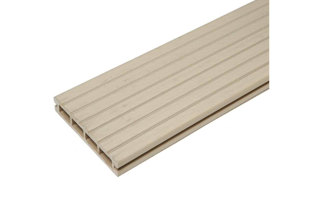 Доска террасная СМ Барк (CM Decking Bark) 3000х140х25мм ясень (ashwood)