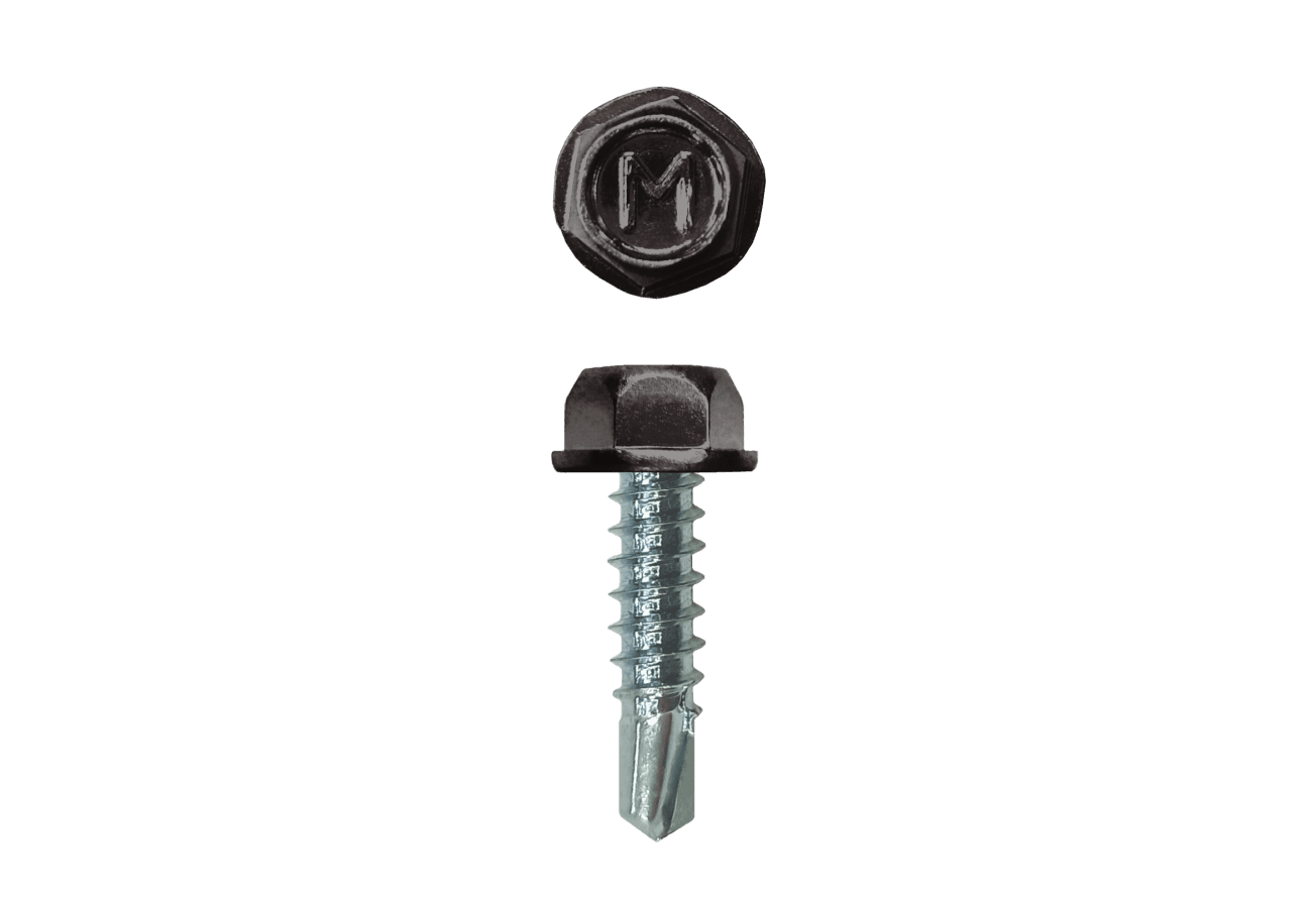 Саморез для забора по металлу Daxmer 4,8х19 без шайбы св.№2 (500шт) RR 32