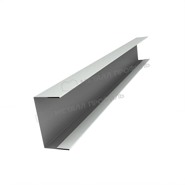 Планка стойки забора 60мм 35х60 х 2500 NormanMP (ПЭ-01-7035-0.5)