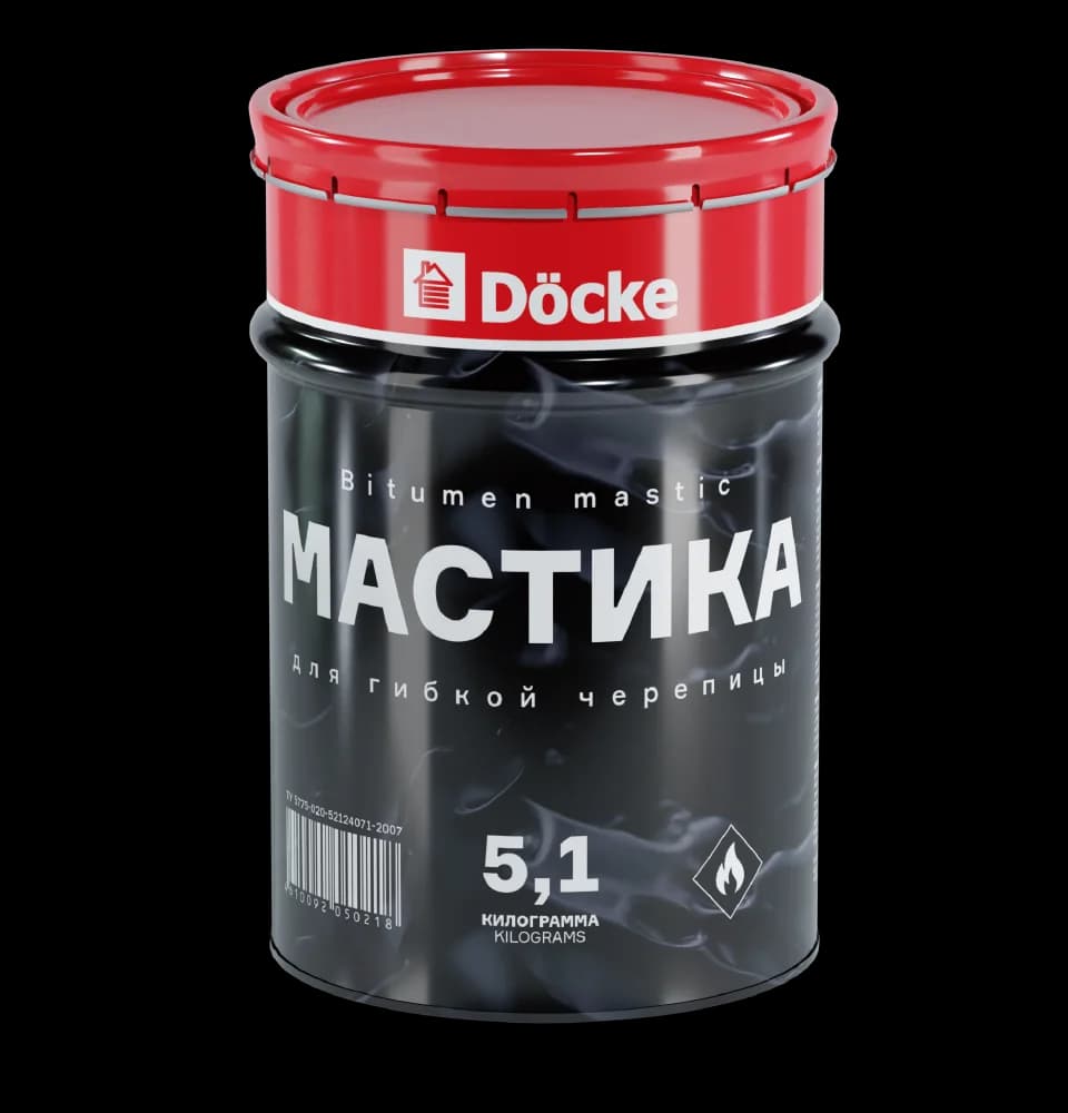 Мастика для гибкой черепицы 5,1 кг (5 л) в Первоуральске