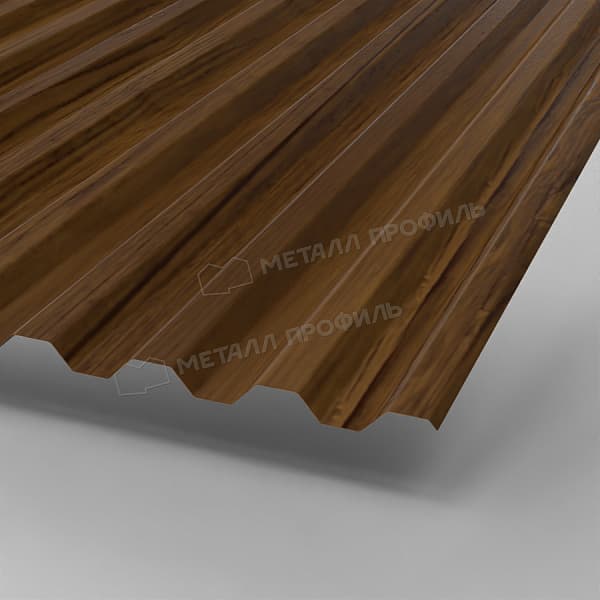 Профлист МЕТАЛЛ ПРОФИЛЬ С-21x1000-A (ECOSTEEL_T_Д-01-ЗолотойДуб-0,5)