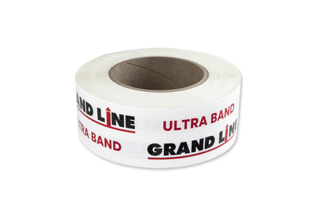 Лента односторонняя универсальная высокопрочная Grand Line Ультра Про (Ultra Band) 50ммх25м