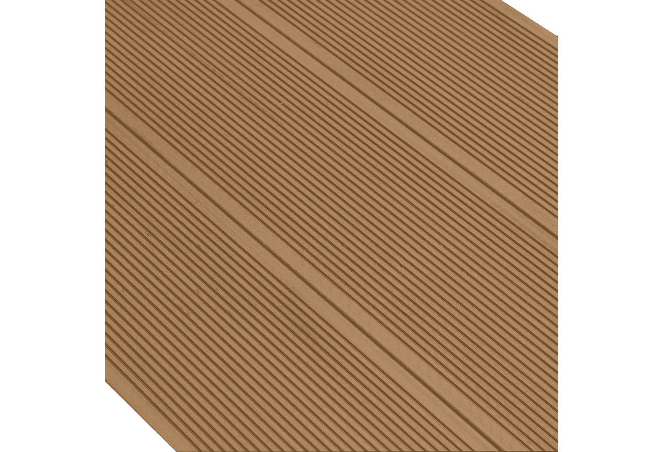 Доска террасная СМ Локуст (CM Decking Locust) 3000х138х20мм тик (teak)