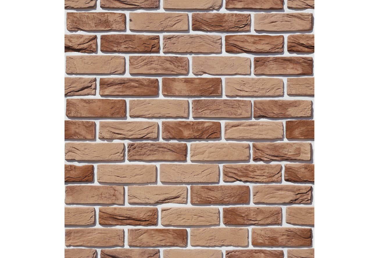 Рядовая плитка White Hills Торн Брик 326-20 с расшивкой 1,2 см