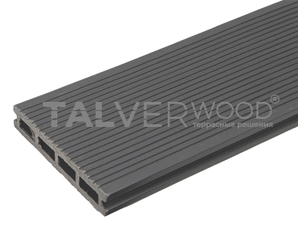 Террасная шовная доска TalverWood 150*25*4000 венги