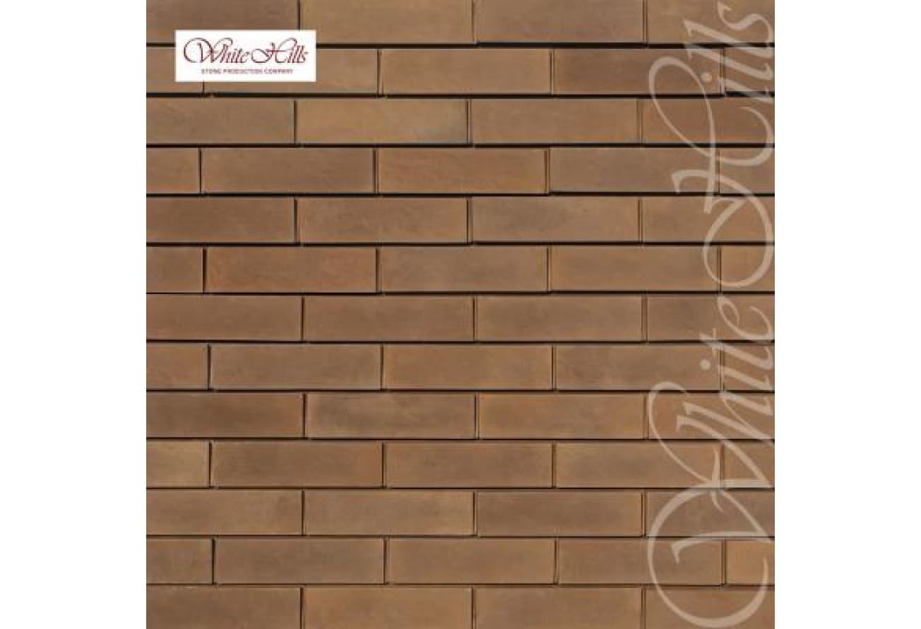 Камень искусственный для НФС White Hills Хорн Брик F399-90 (спец цвет 4211/391/17) с расшивкой 0,7см