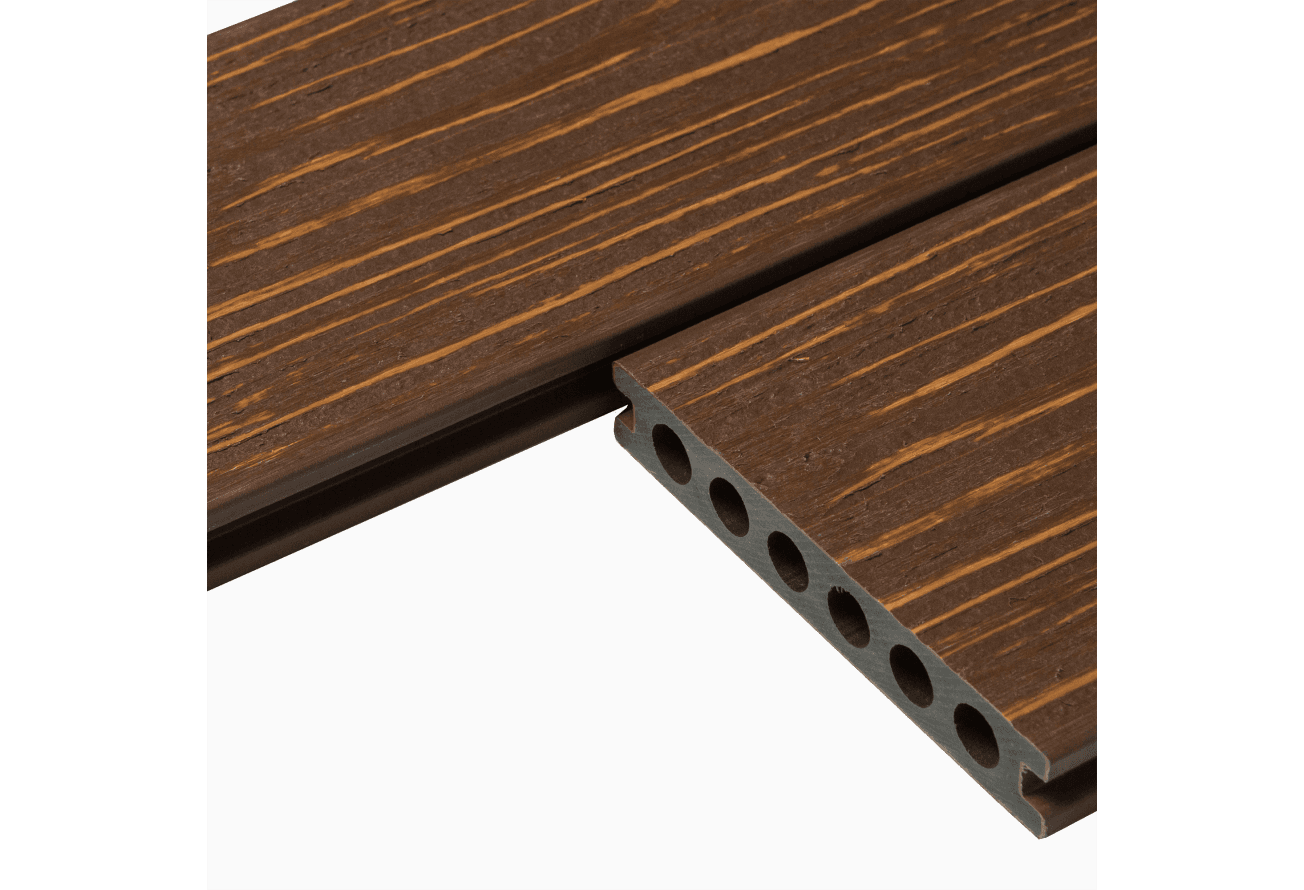 Доска террасная СМ Зебрано (CM Decking Zebrano) 3000x138x23мм коричневый