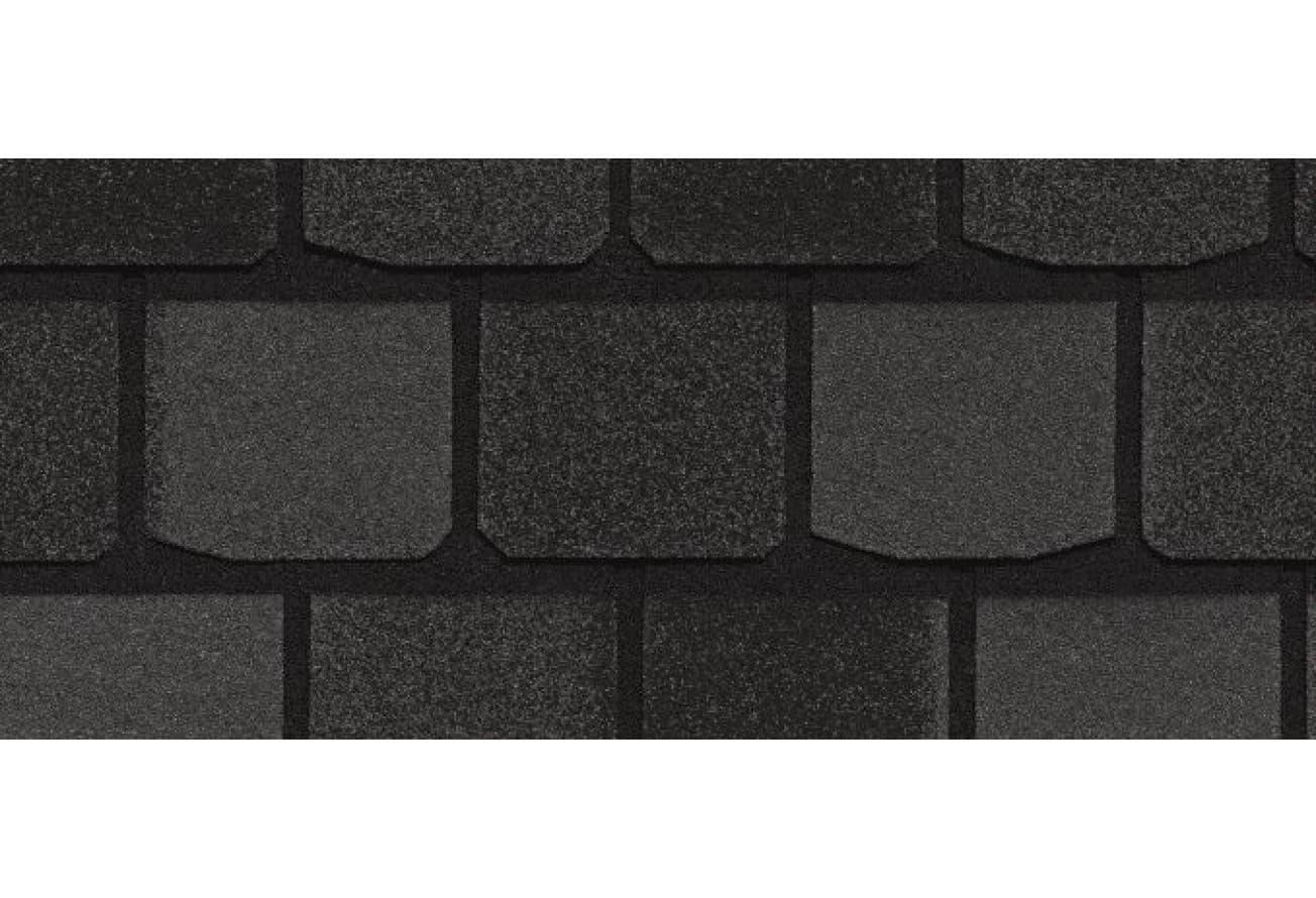 Черепица гибкая CertainTeed Highland Slate black granite