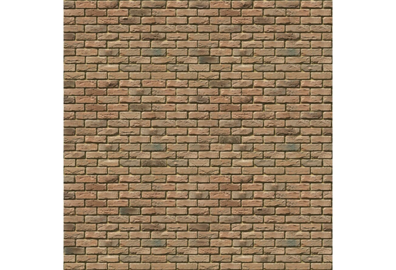 Рядовая плитка White Hills Бремен брик 305-40 с расшивкой 1,2 см